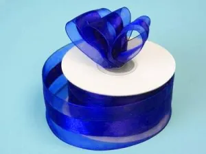 10 Yards 1.5" DIY Royal Blue Satin Center Ribbon For Craft Dress Wedding