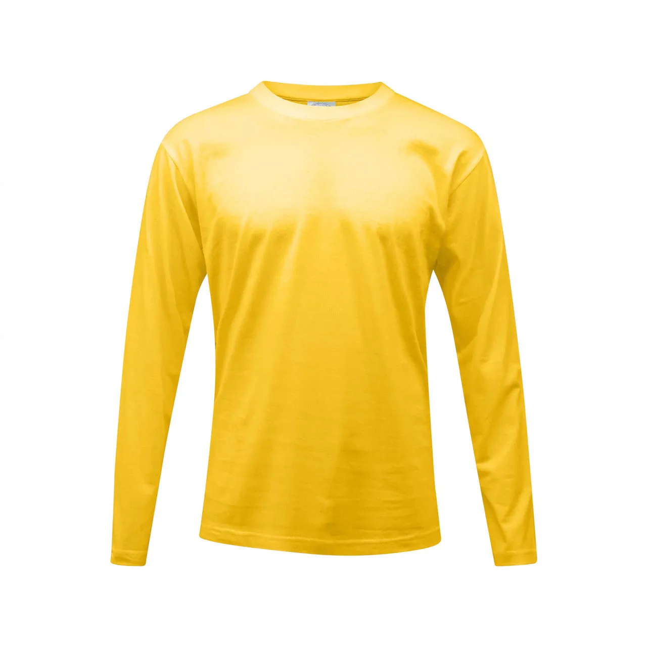 100% Cotton Round Neck Long Sleeve T-Shirt