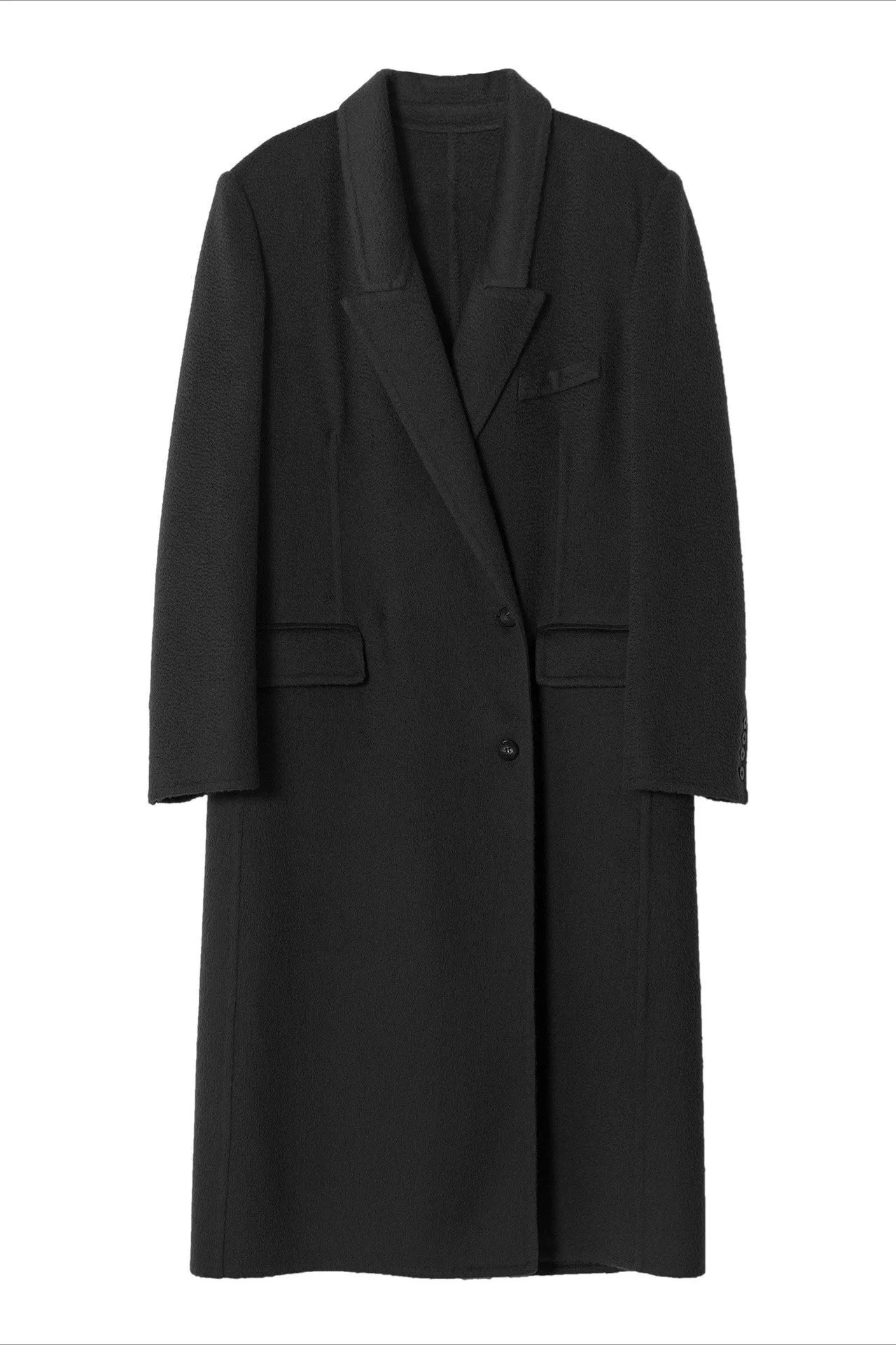 100% wool high thread count coat | 2 color