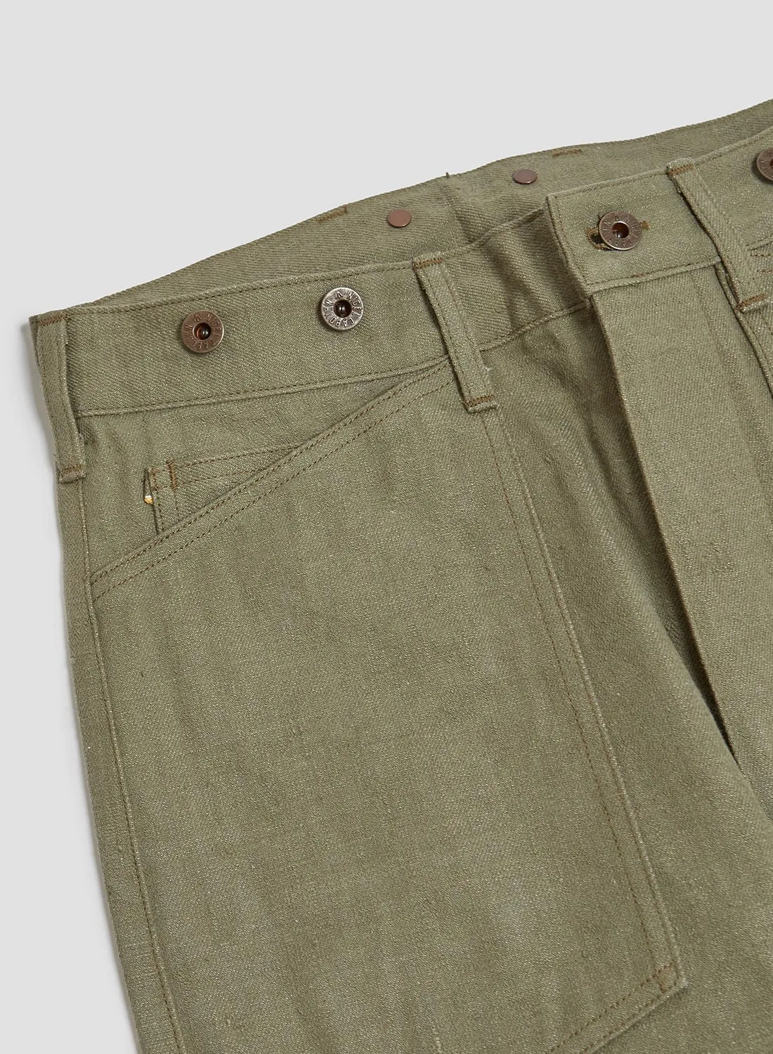 30s US Army Denim in Green