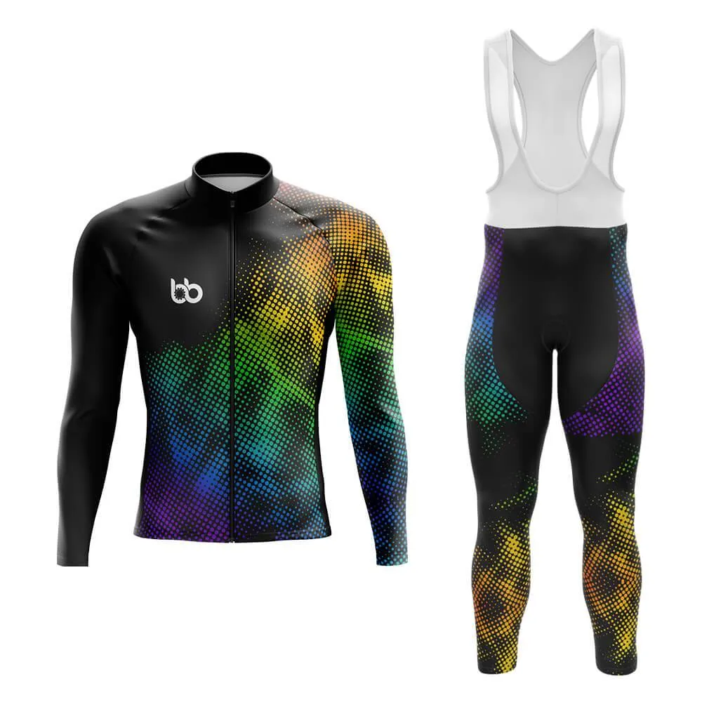 Abstract Rainbow (V11) Club Cycling Kit