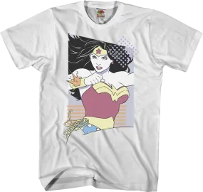 Action Pose Wonder Woman T-Shirt