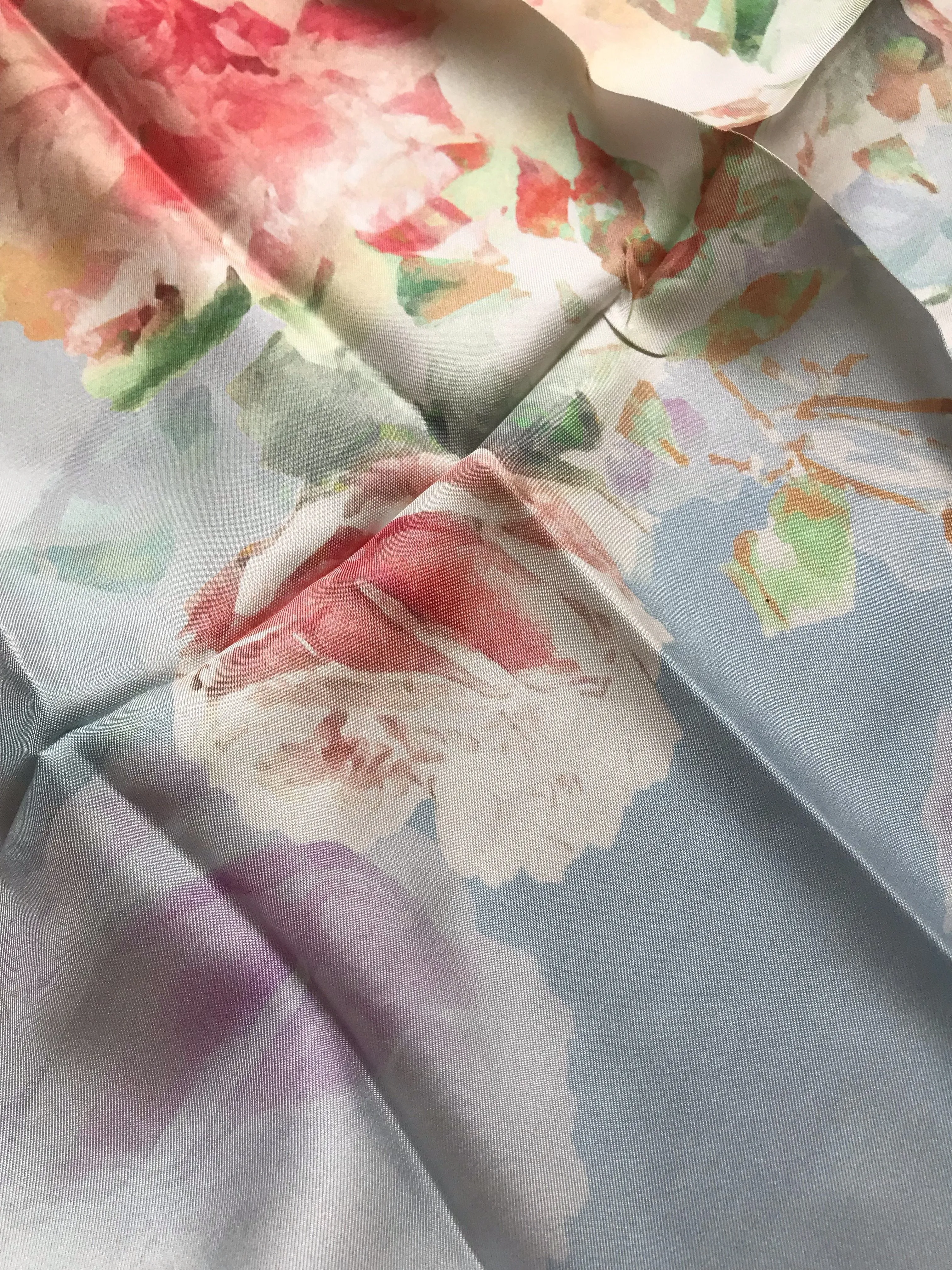 Aker Chantelli Floral Silk Scarf