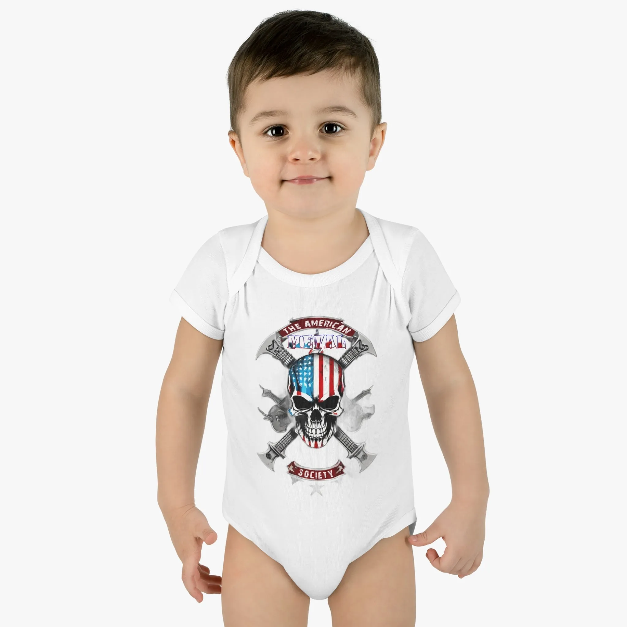 American Society Infant Baby Rib Bodysuit