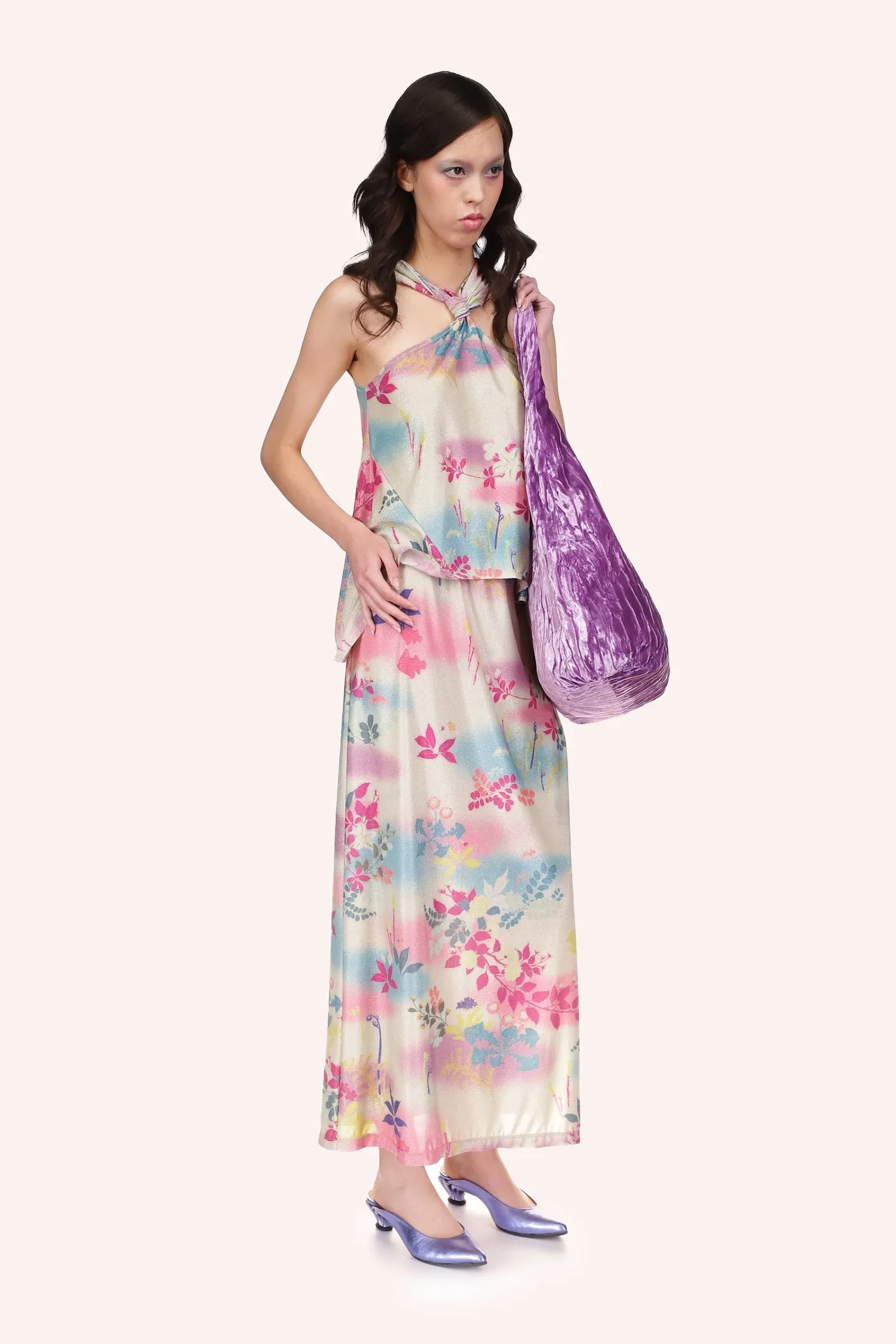 Atlantis Garden Maxi Skirt