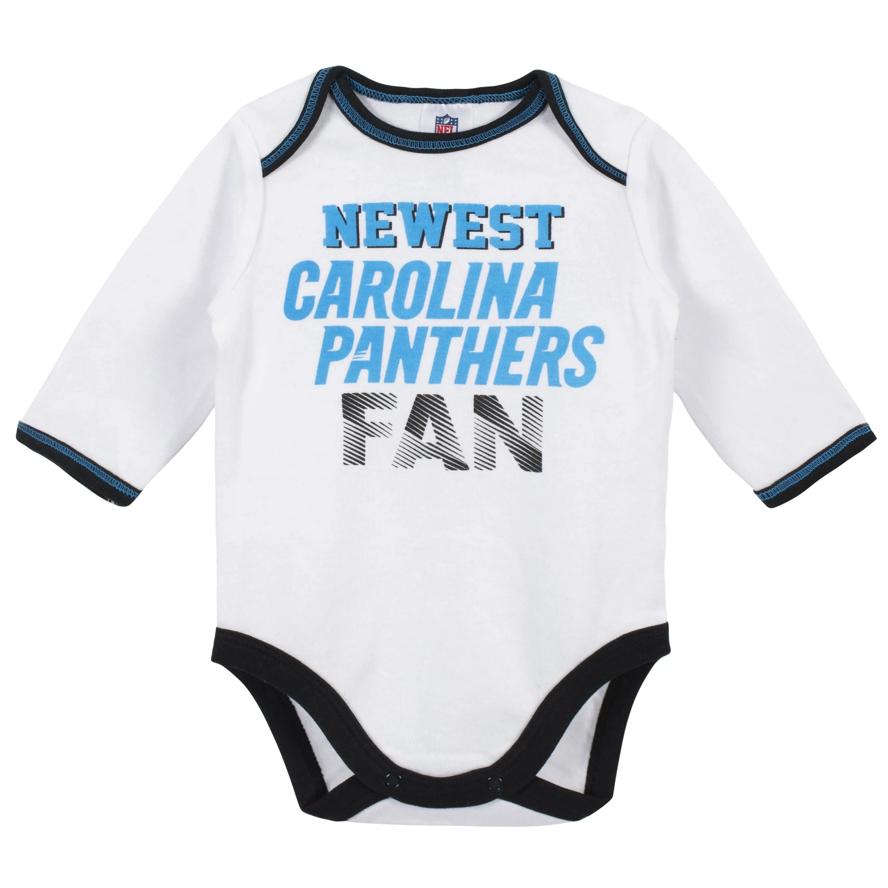 Baby Boys Carolina Panthers 3-Piece Bodysuit, Pant and Cap Set