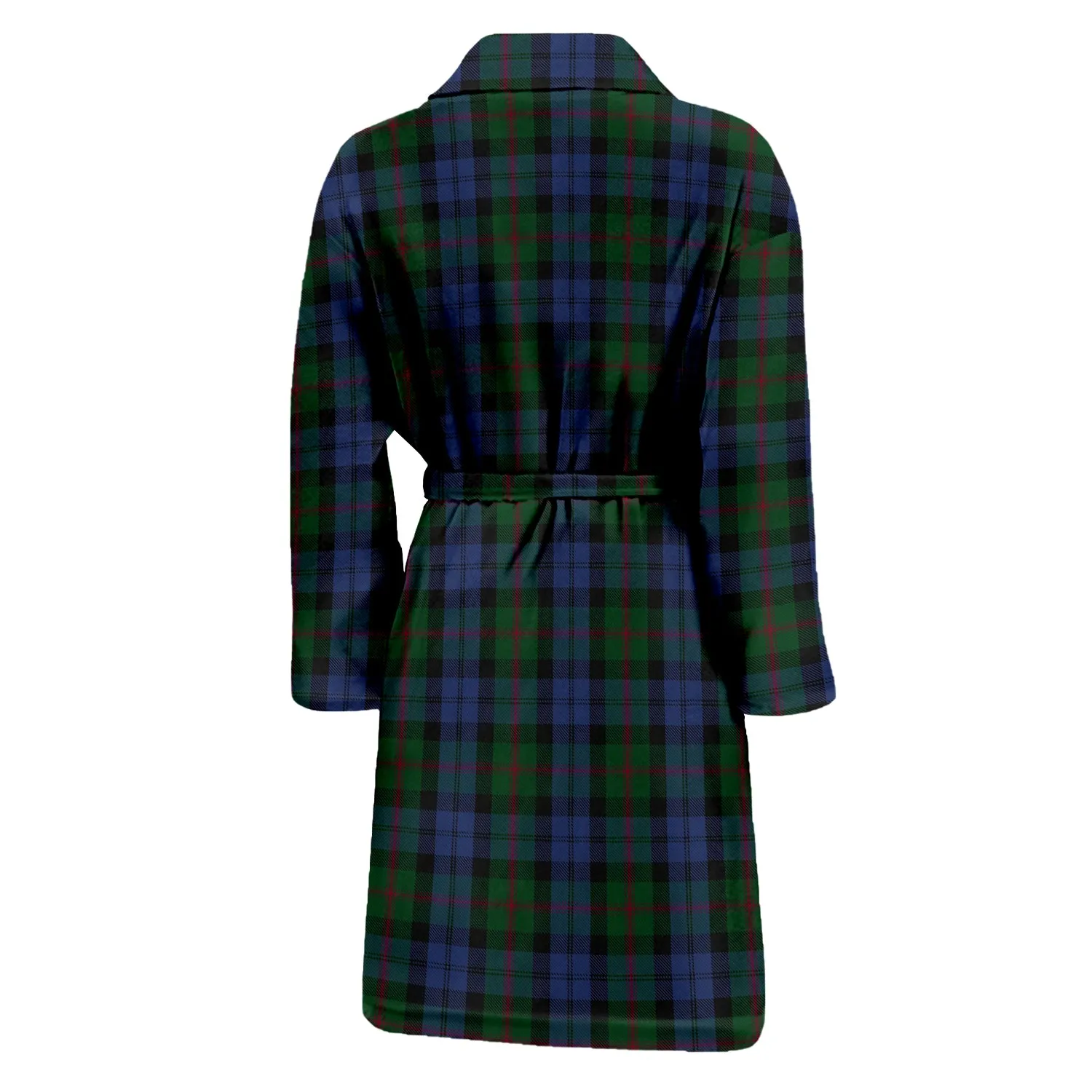 Baird Tartan Bathrobe with Family Crest