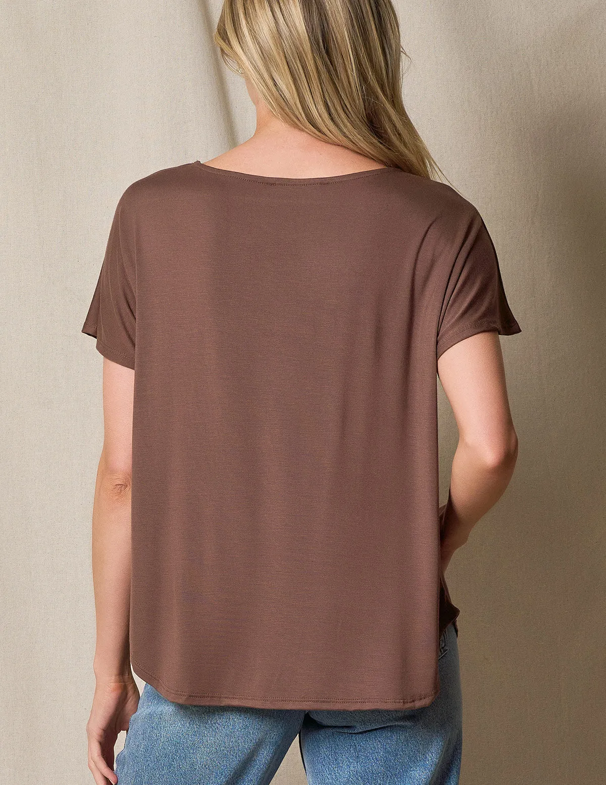 Bamboo Dolman Tee - As-Is-Clearance