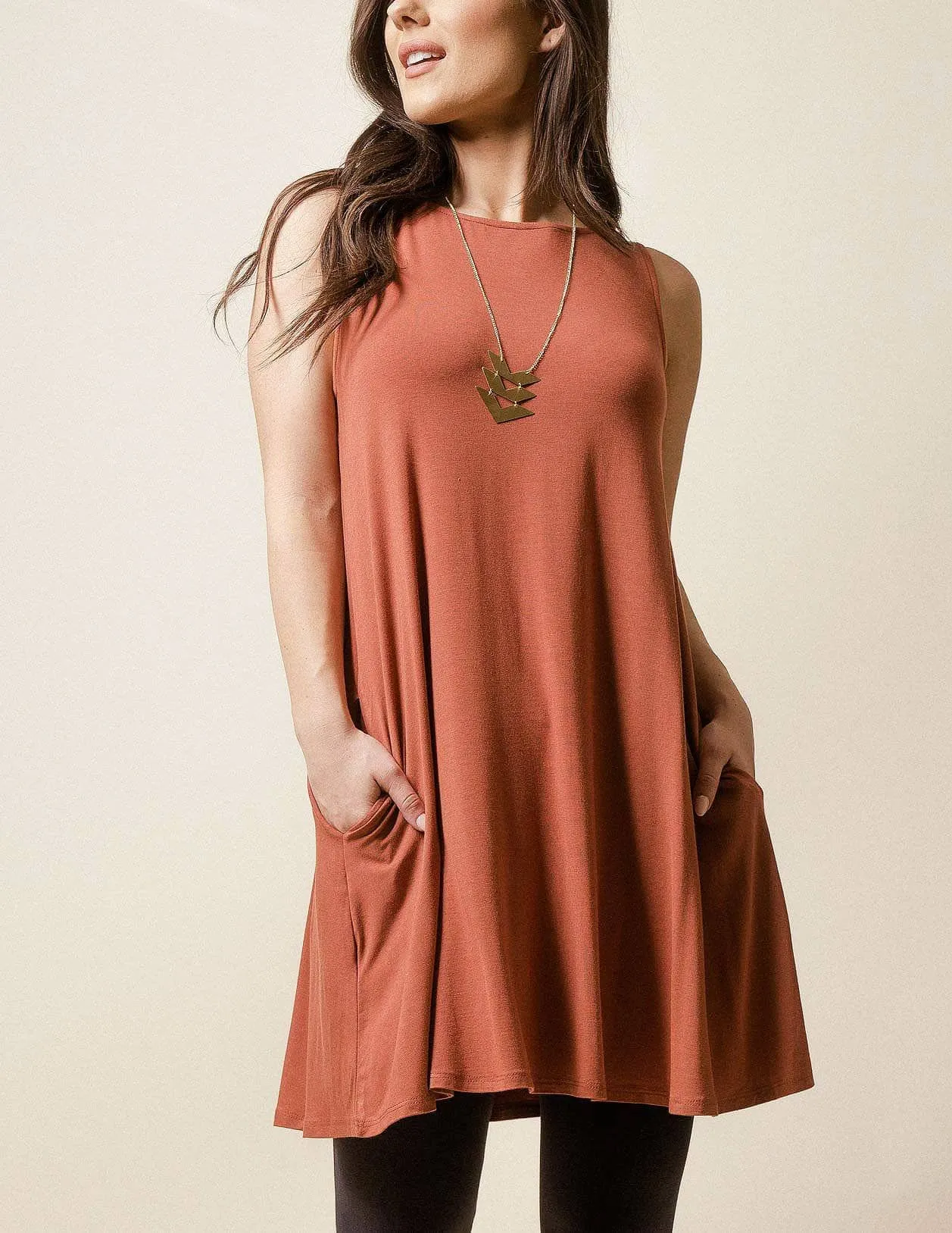 Bamboo Swing Dress