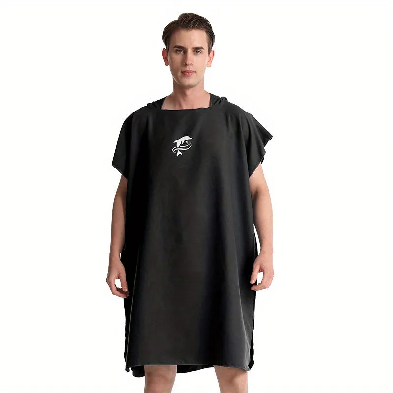 Beach Poncho:  Unisex Surf Robe Towel