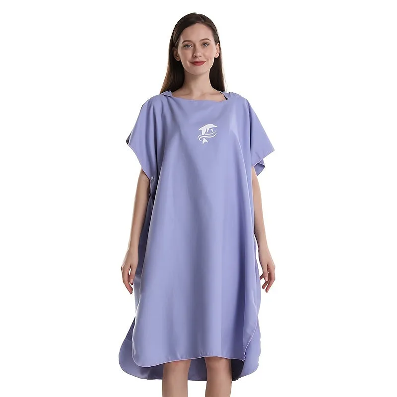 Beach Poncho:  Unisex Surf Robe Towel