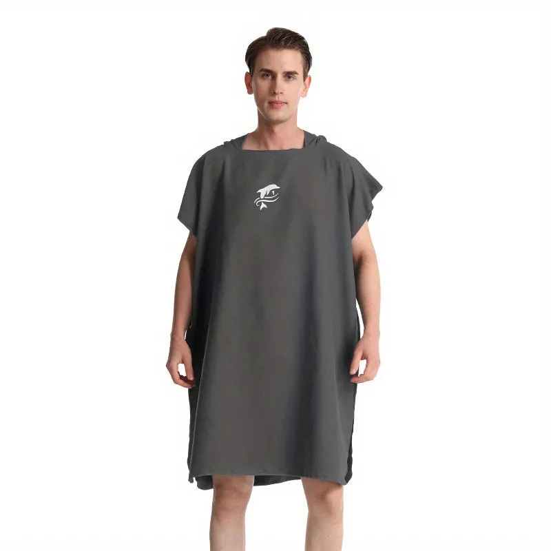 Beach Poncho:  Unisex Surf Robe Towel