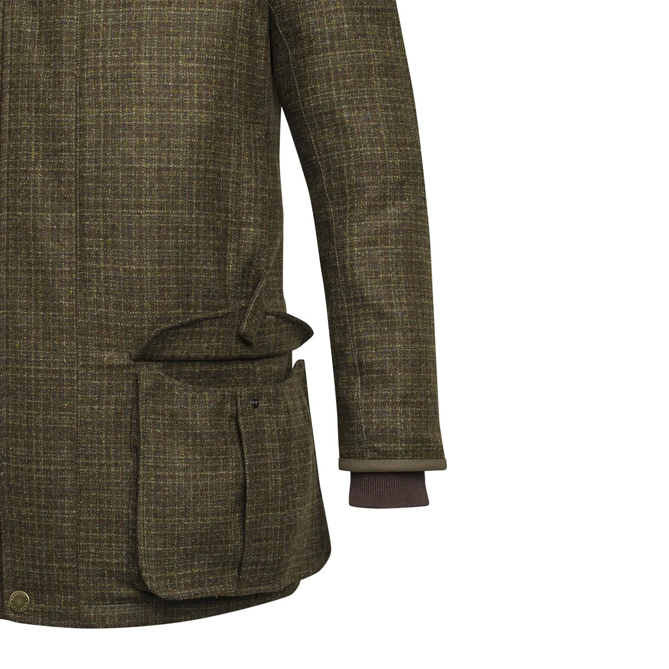 Beretta St James Jacket Green & Rust Check