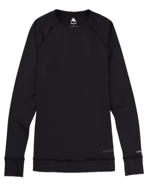 Burton Women's Burton Lightweight X Base Layer Crewneck - True Black