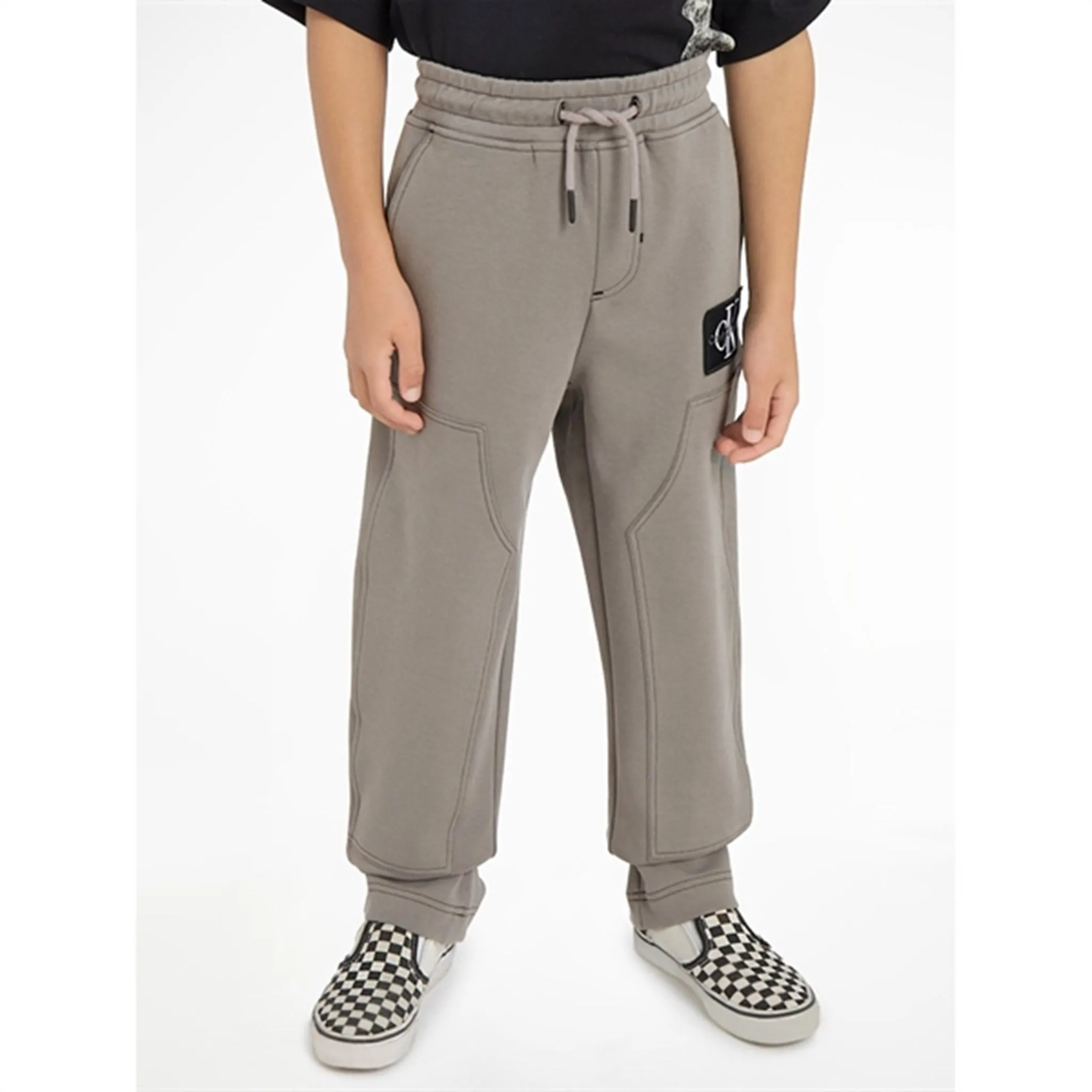 Calvin Klein Silk Spacer Workwear Sweatpants Brushed Nickel