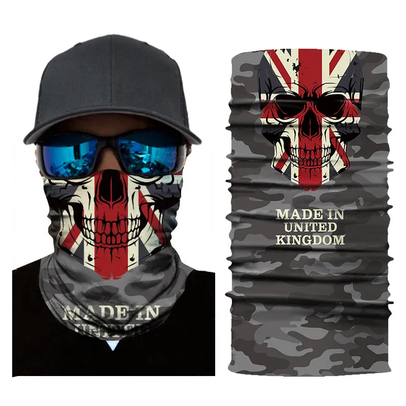 Camouflage Printing Sports Scarf Biking Mountain Climbing Sun Mask Scarf