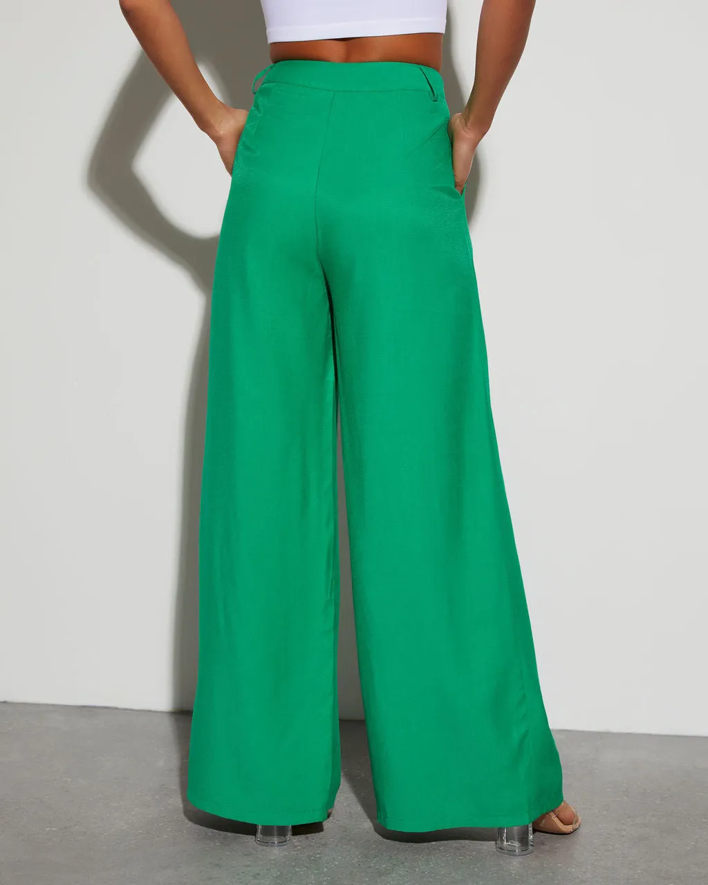 Charlie Wide Leg Trouser Pants