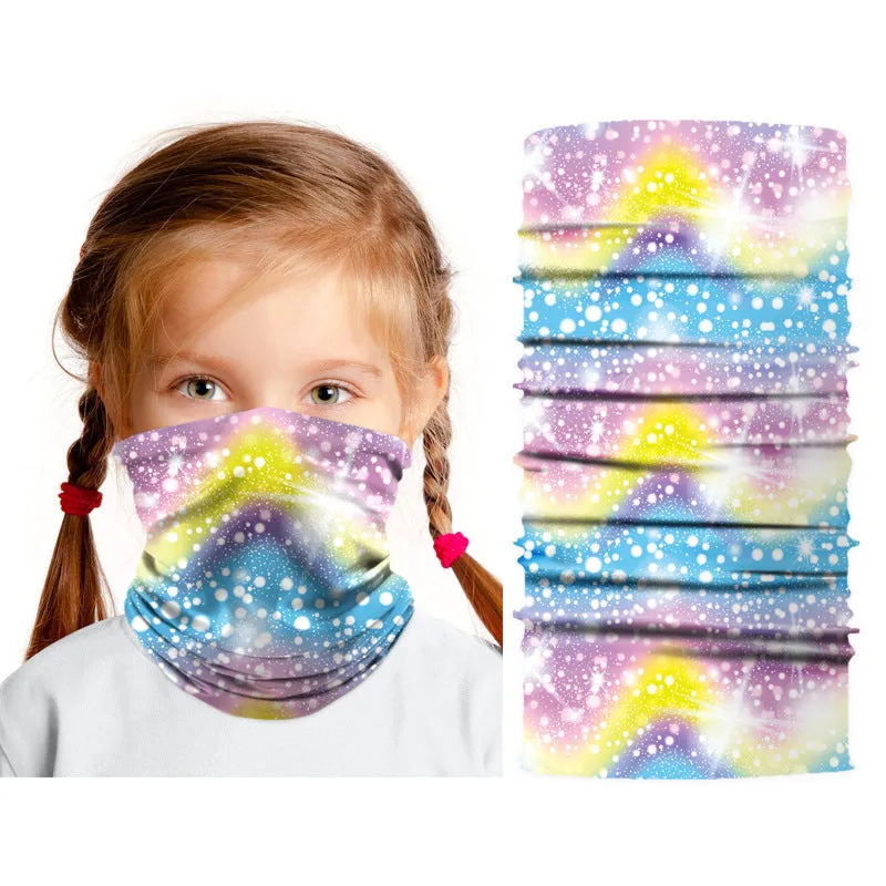 Children's Dustproof Mask Digital Printing Multifunctional Sunscreen Mask