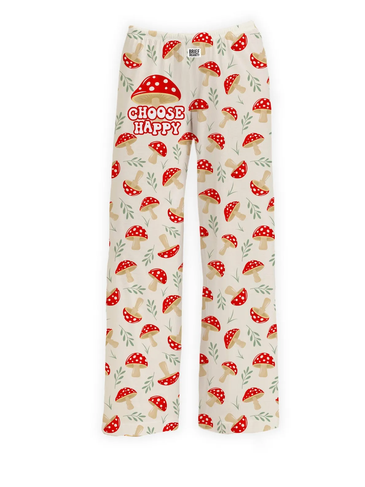 Choose Happy Mushroom Lounge Pants