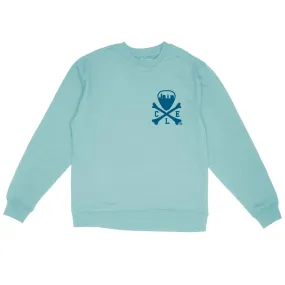 CLE Logo - Unisex Crewneck Sweatshirt - Pigment Mint