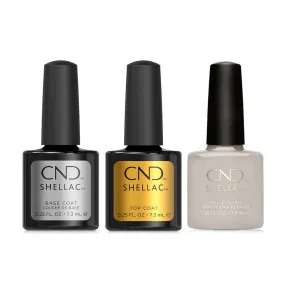 CND - Shellac Combo - Base, Top & Cityscape