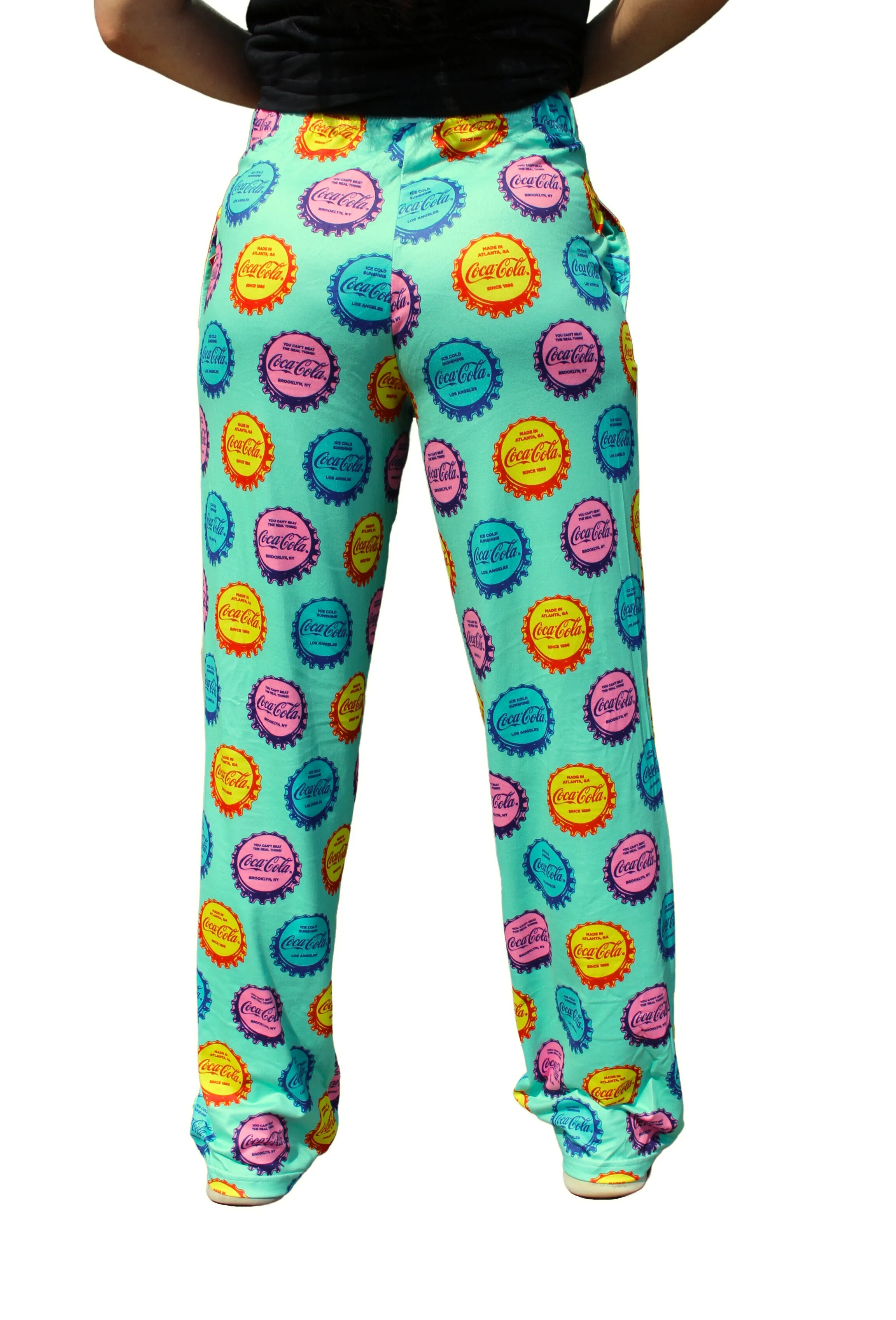 Coca Cola Cap Pattern Lounge Pants