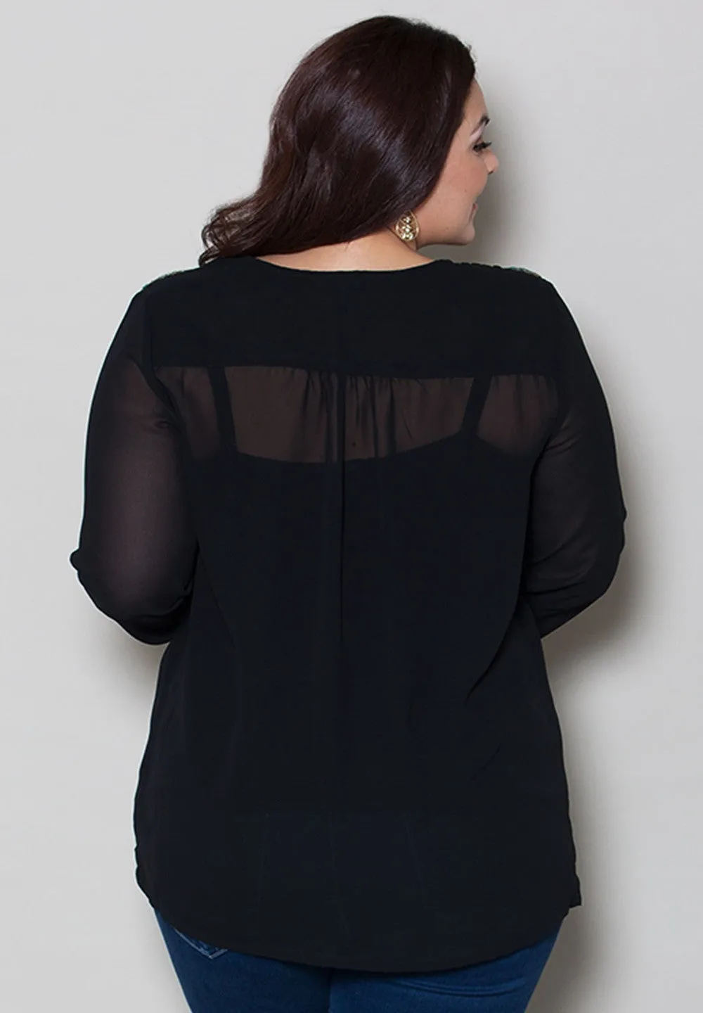 Cordelia Chiffon Top