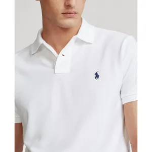 Custom Fit Mesh Polo - White