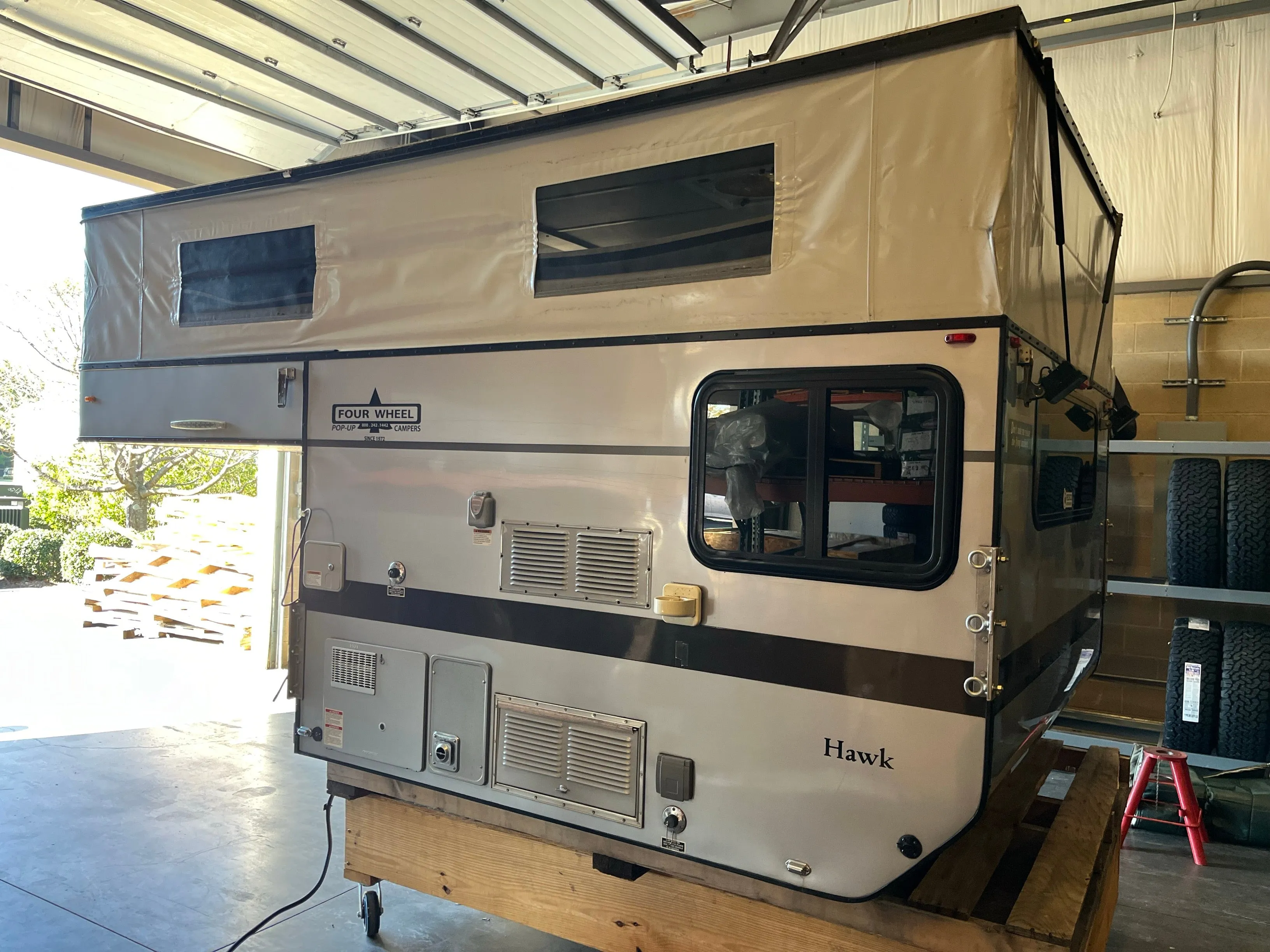 Customer Classified: Used 2018 Woolrich Hawk Flatbed Four Wheel Camper