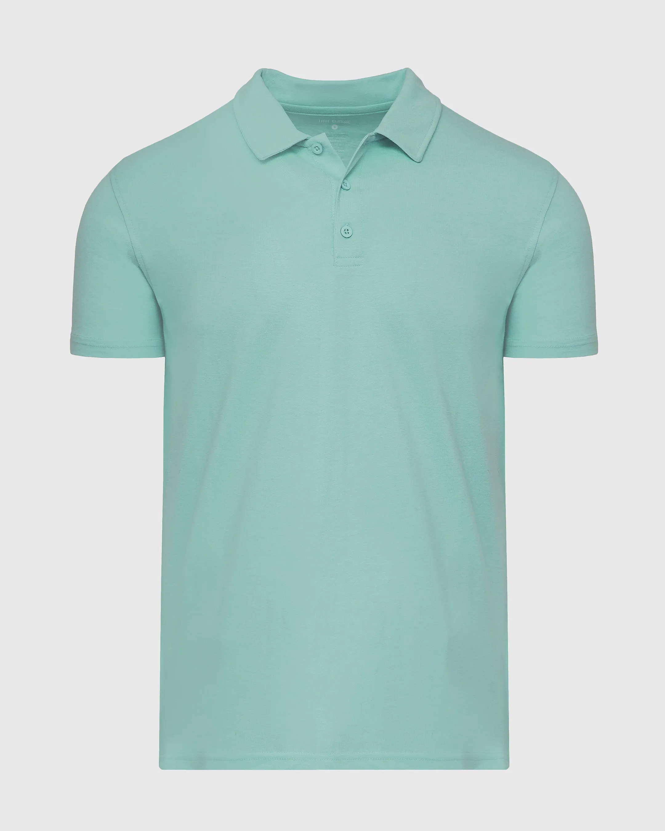 Dark Heather Oceanic Short Sleeve Polo