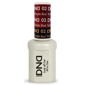 DND - Mood Change Gel - Scarlet to Purple Red 0.5 oz - #D02