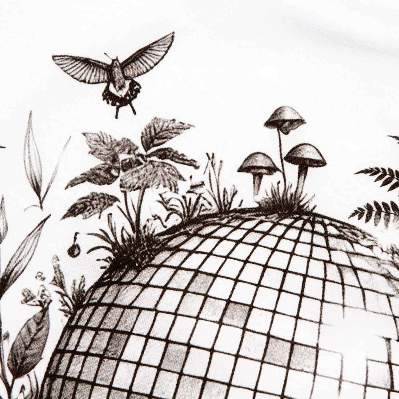 Ecology Disco Labs NYC Front Print - Tshirt - White