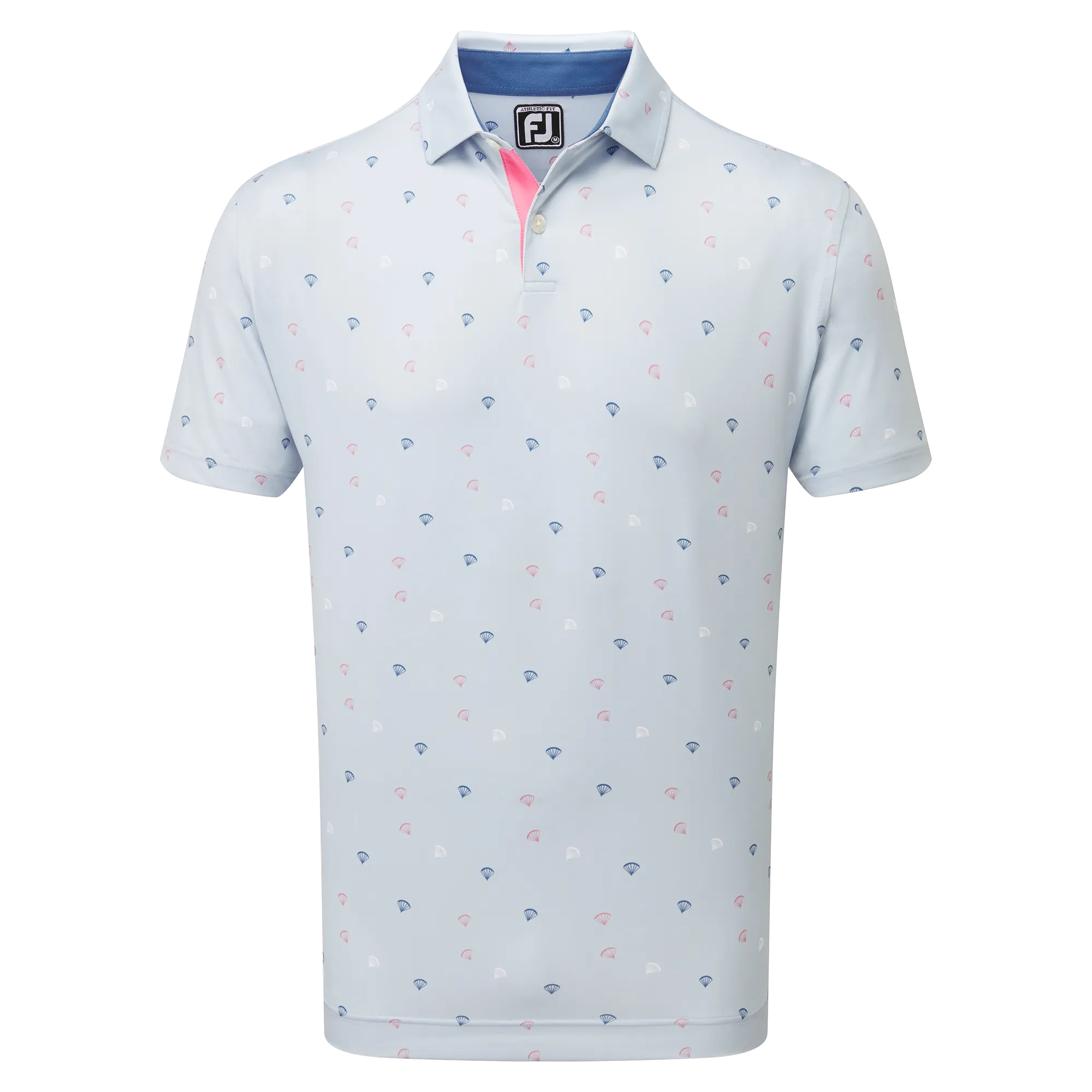 England Golf FJ Polo Parachute Print Lisle