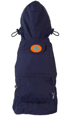 Fabdog Argyle Raincoat - Navy