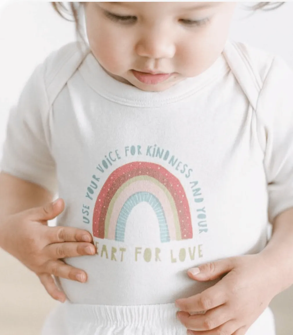 Finn   Emma - Rainbow Graphic Bodysuit