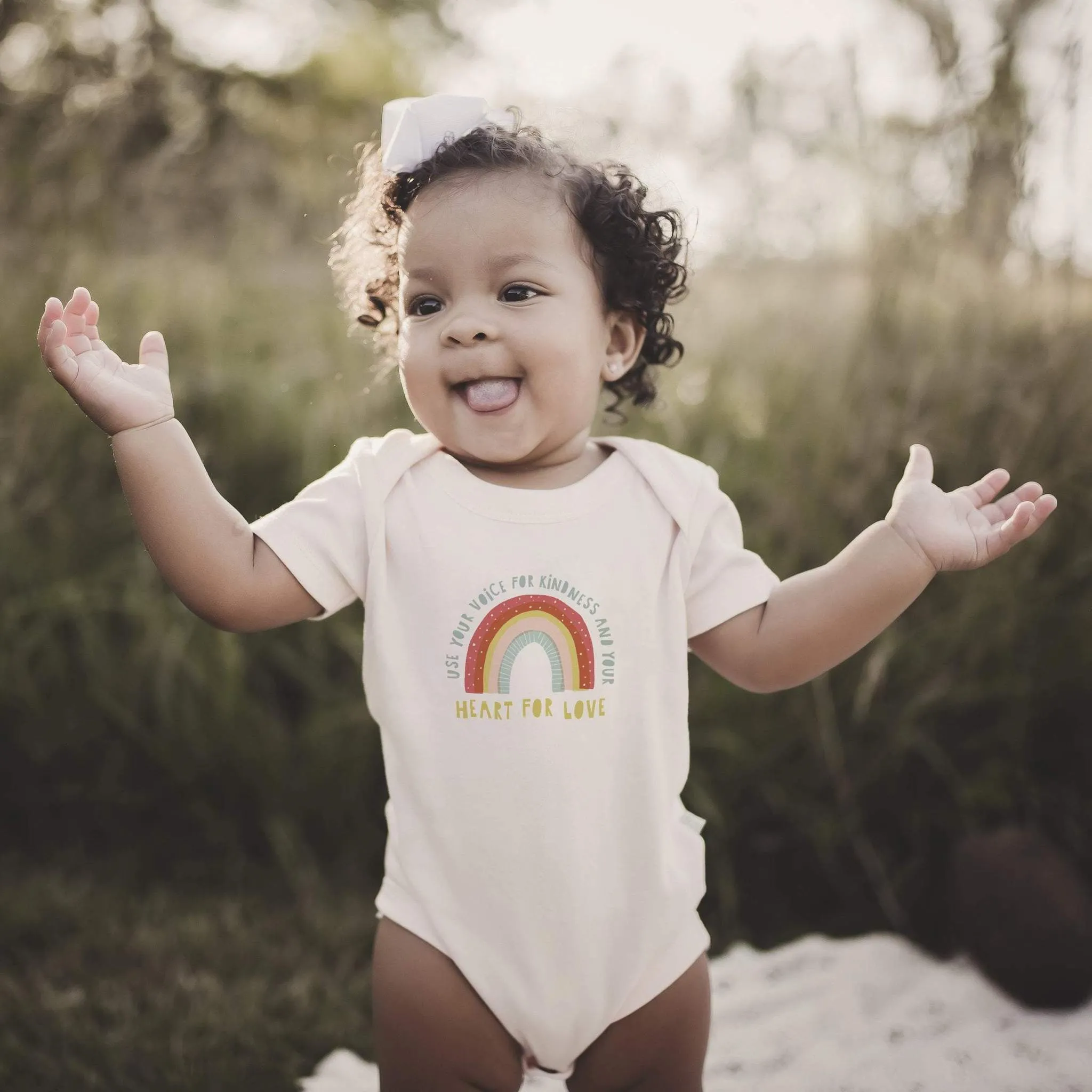 Finn   Emma - Rainbow Graphic Bodysuit