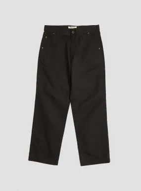 FOB Factory Cotton Duck Work Pant Black