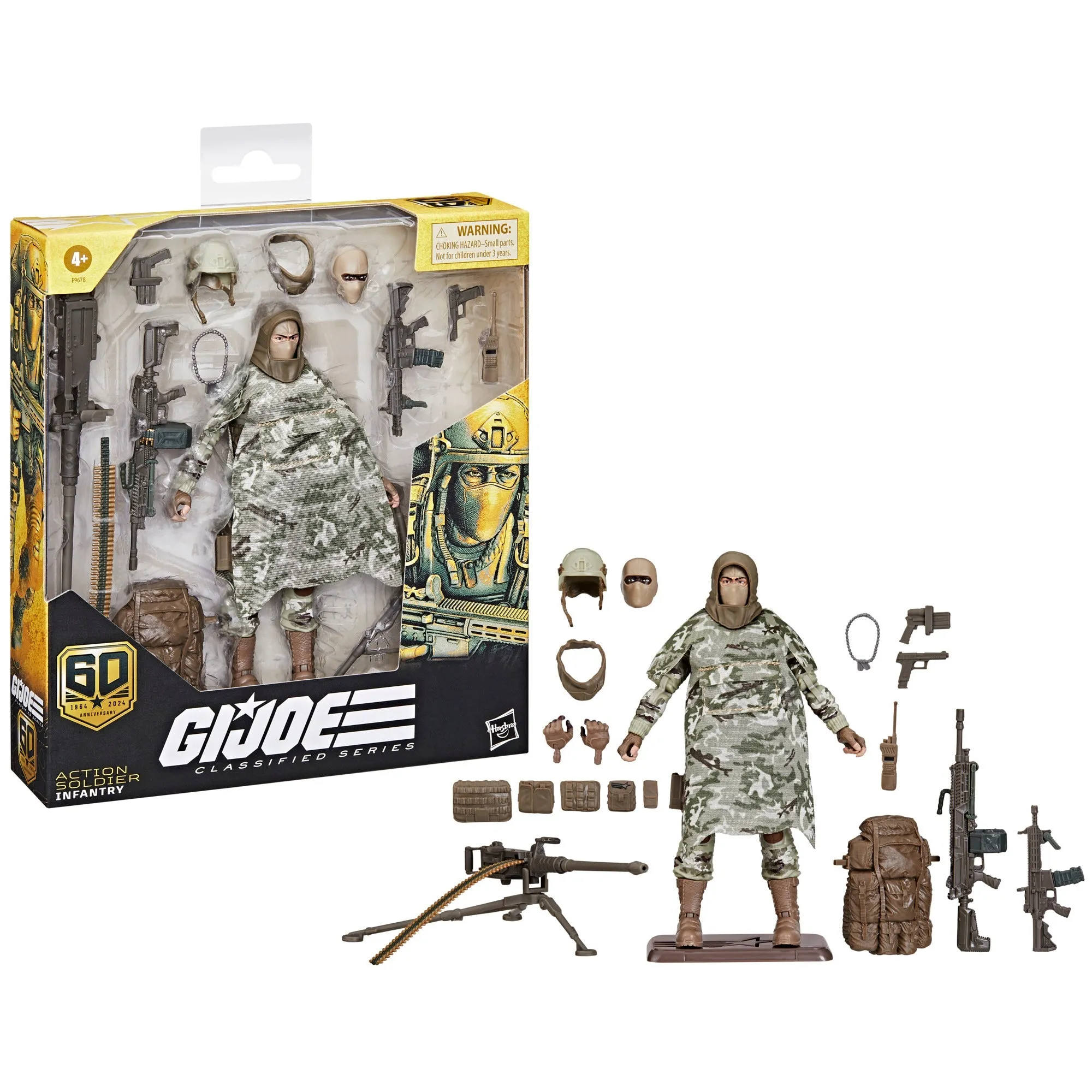 G.I. Joe Classified Series 60th Anniversary Action Soldier - Infantry