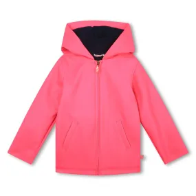 Girls Pink Rain Coat