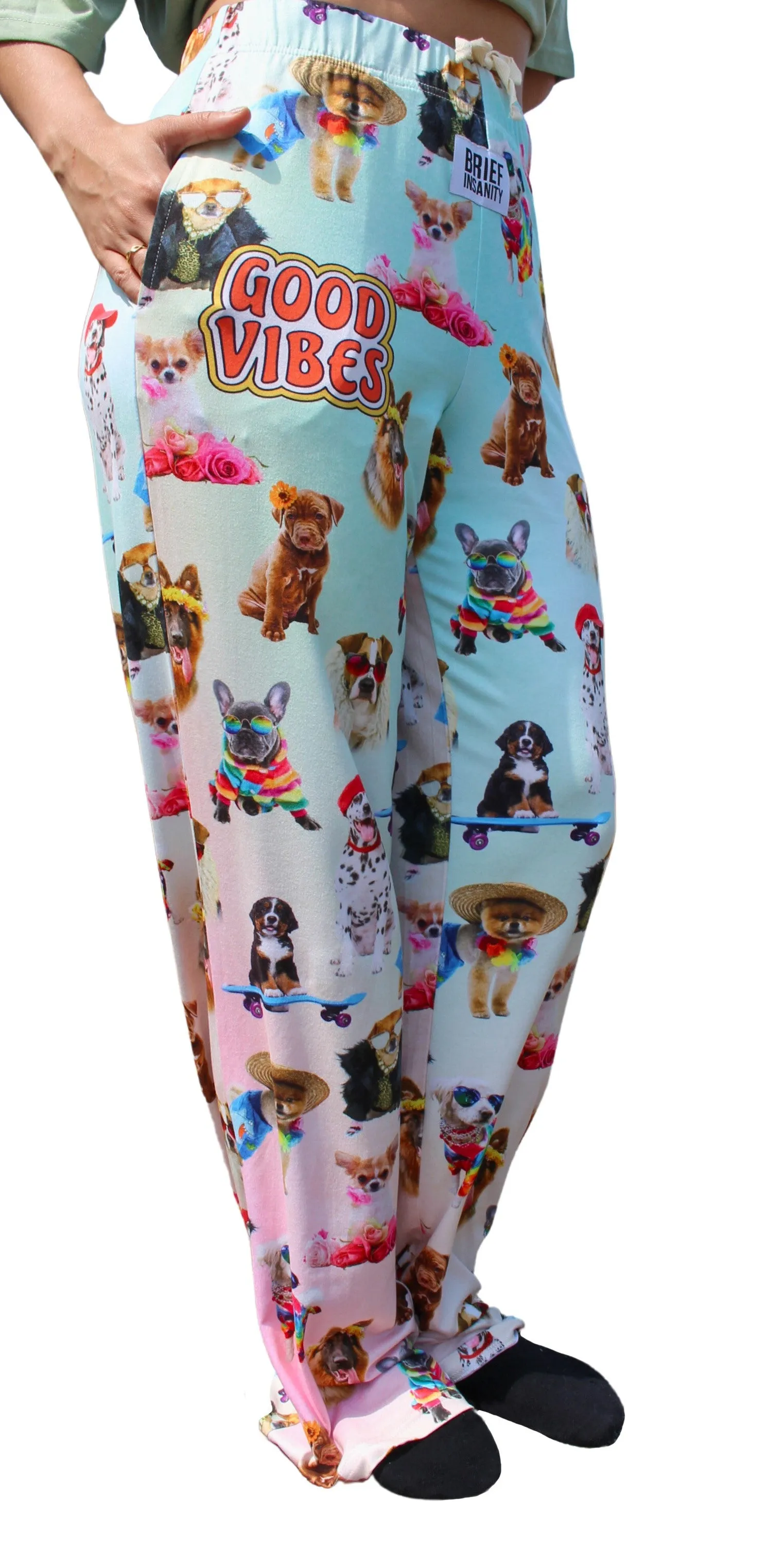 Good Vibes Dog Lounge Pants