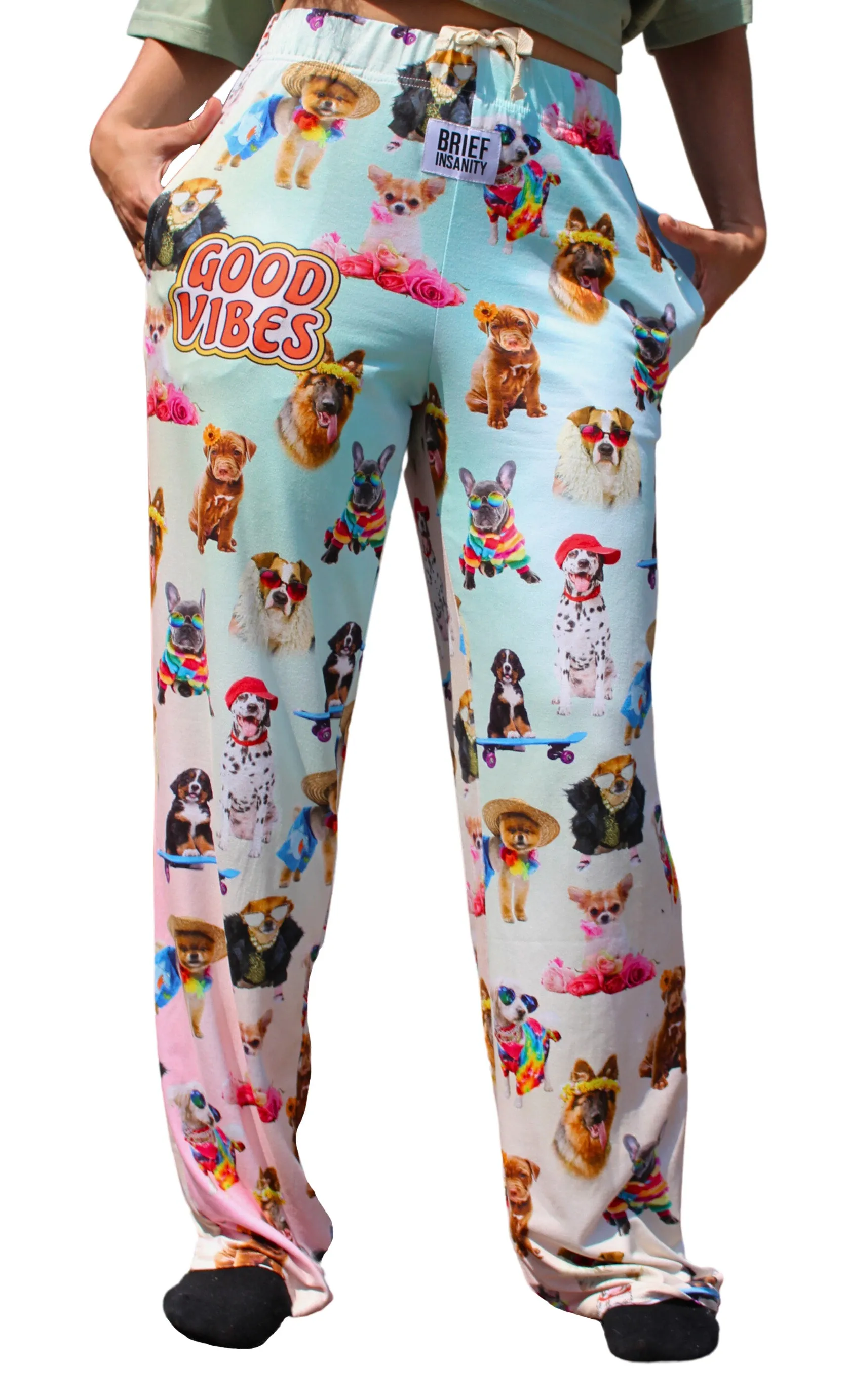 Good Vibes Dog Lounge Pants