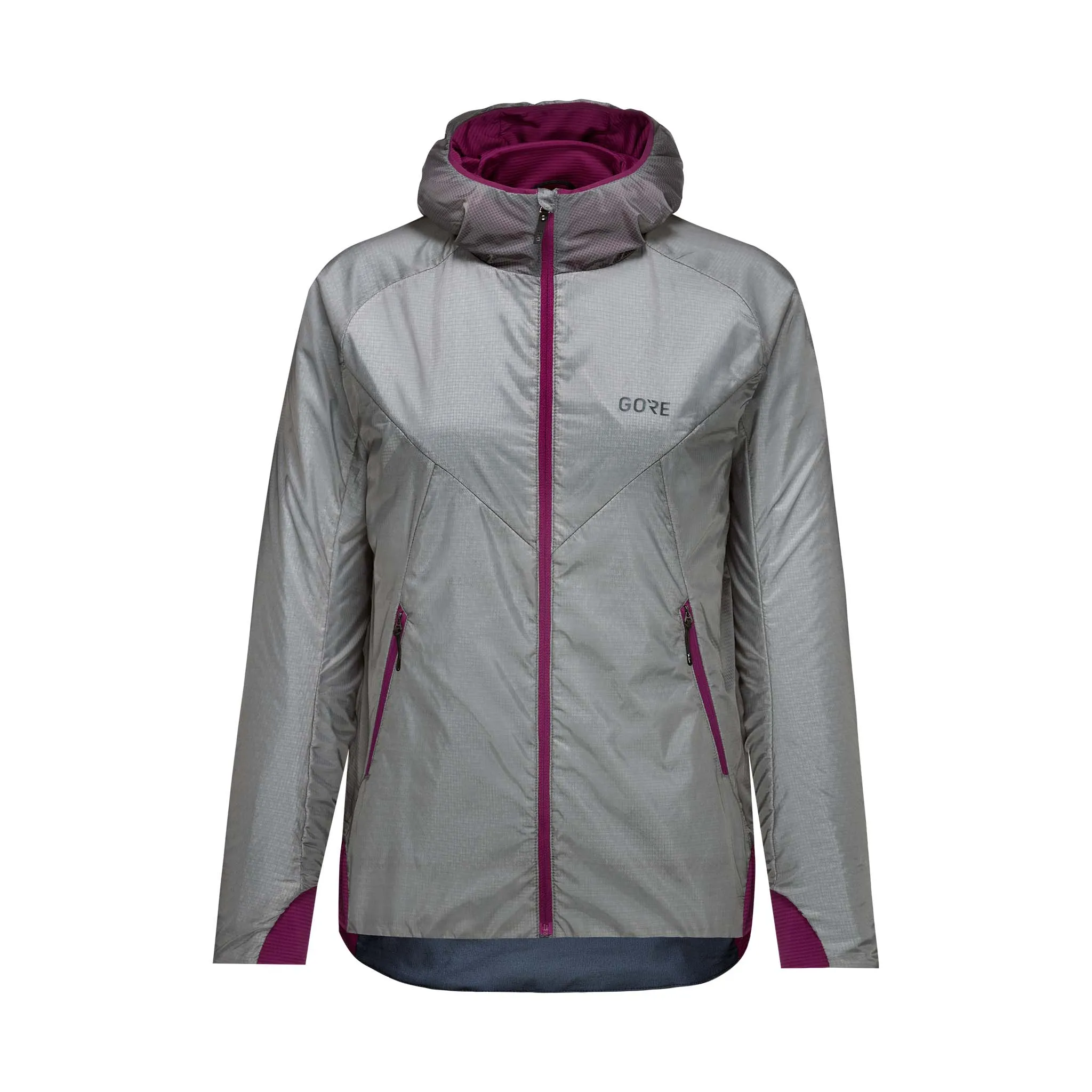 GOREWEAR | Women's R5 WINDSTOPPER® Insulated Jacket - Lab Gray/Process Purple