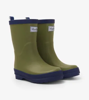 Hatley Matte Rain Boots - Forest Green