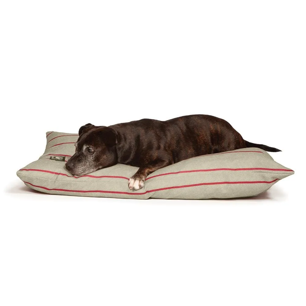 Heritage Herringbone Deep Duvet Cushion Luxury Dog Bed