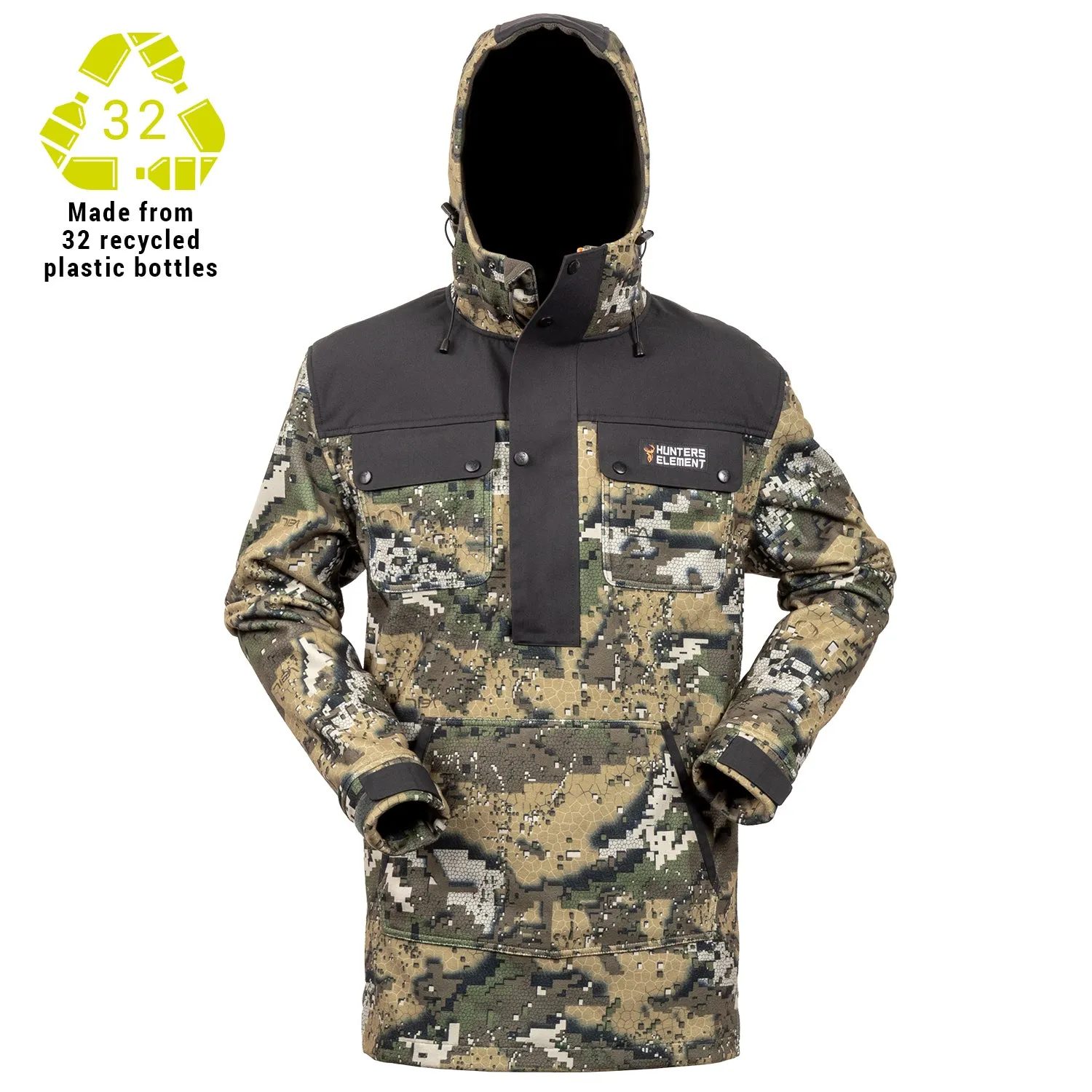 Hunters Element Bush Coat Half Zip - Desolve Veil