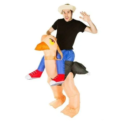 Inflatable Ostrich Rider Costume - Buy Online Only