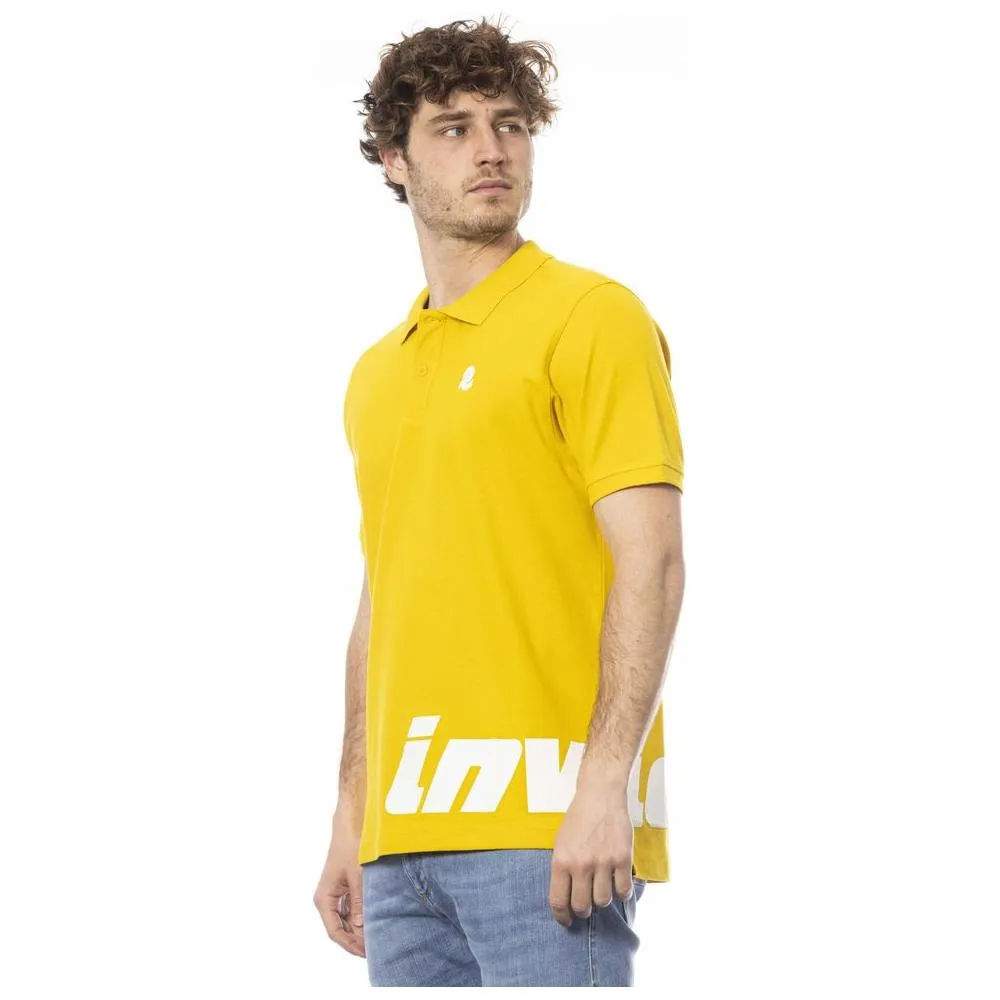 Invicta Yellow Cotton Men Polo Shirt