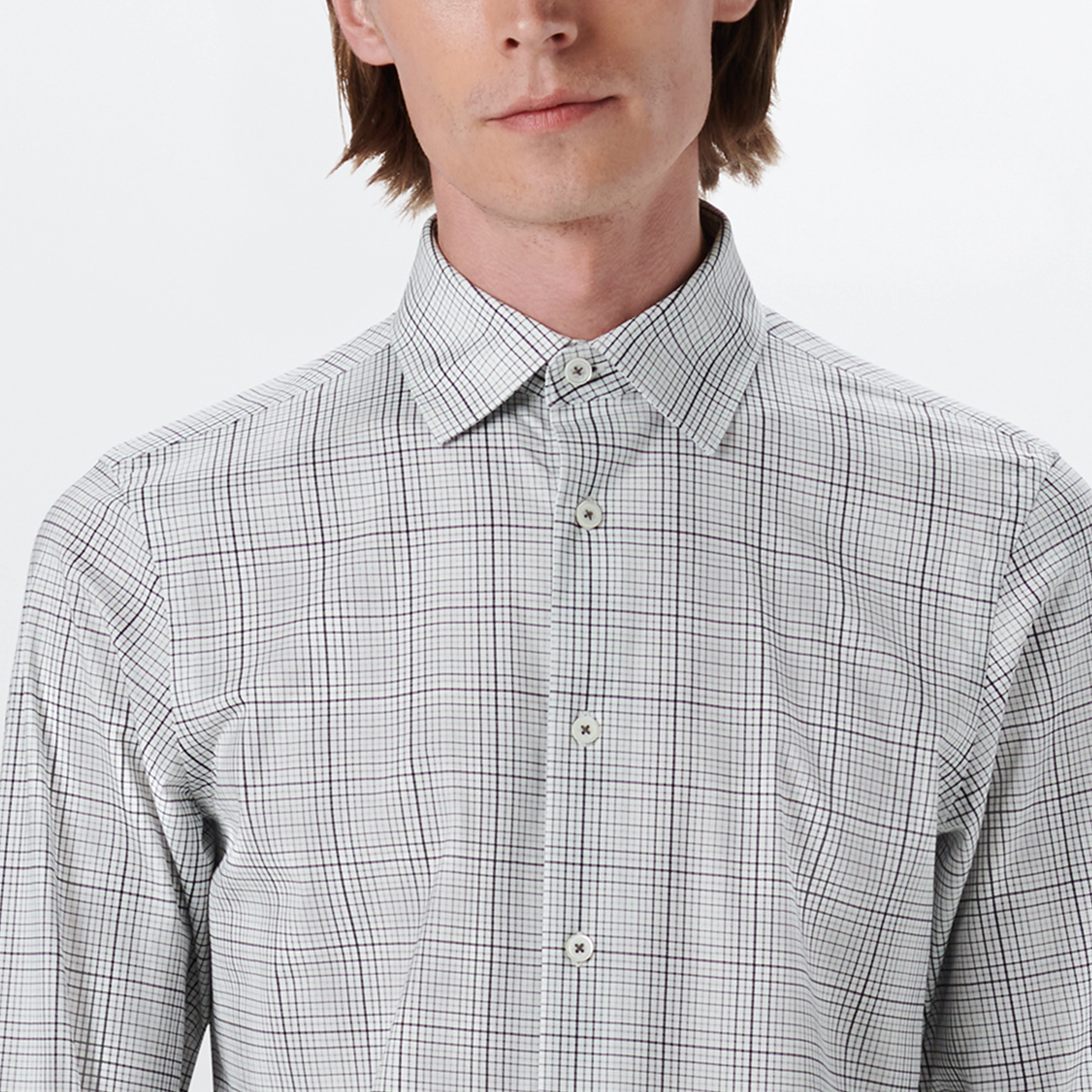 JAMES Plaid Check OoohCotton Shirt