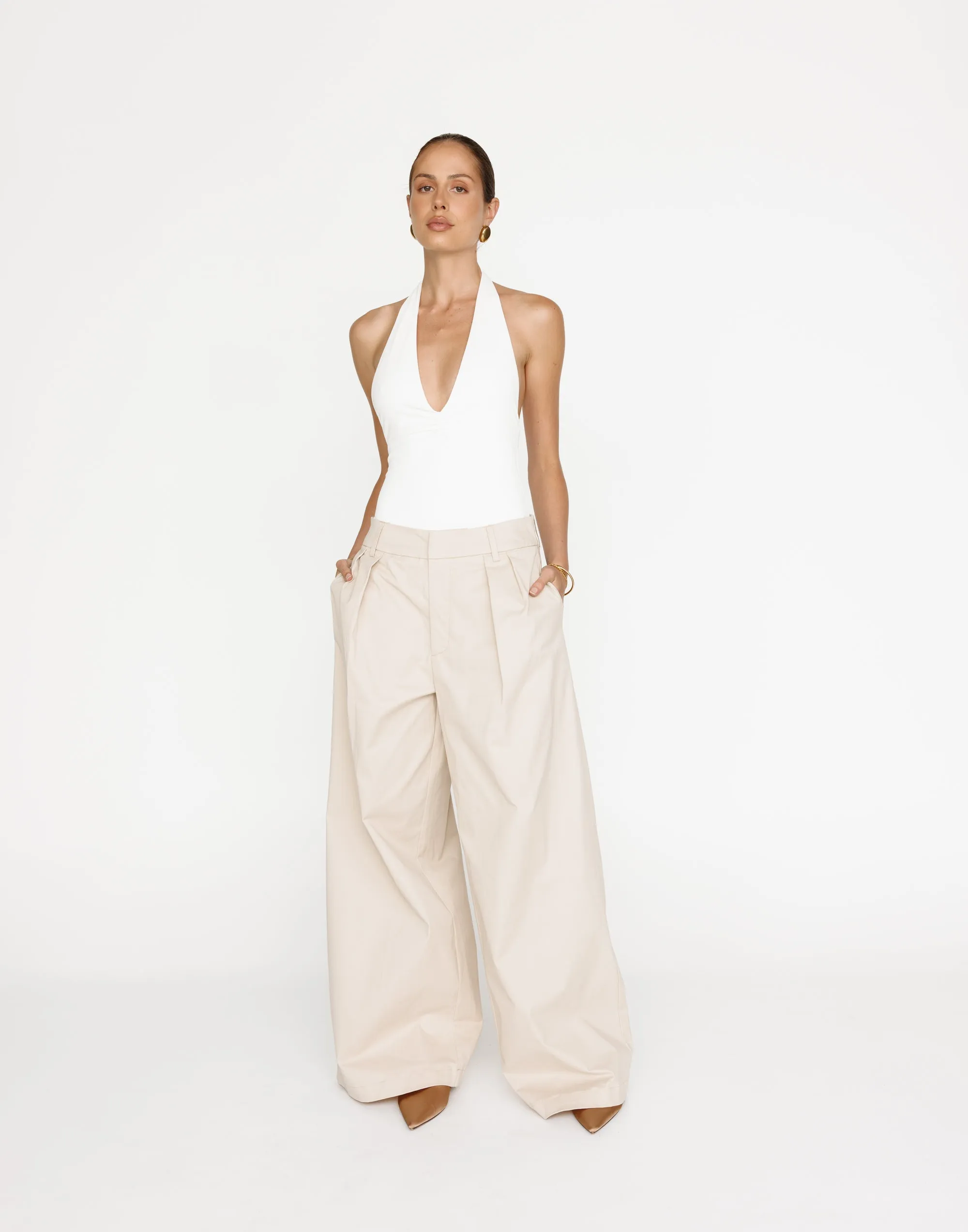 Joelle Pants (Beige)