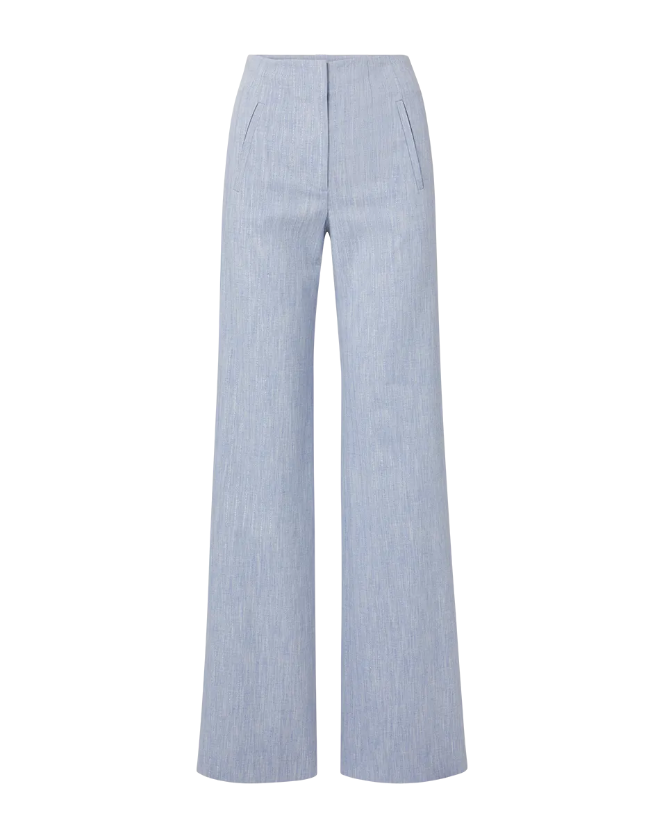 Jude Metallic Pinstripe Pant